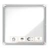 VITRINE EXTERIEURE MAGNETIQUE 6 FEUILLES